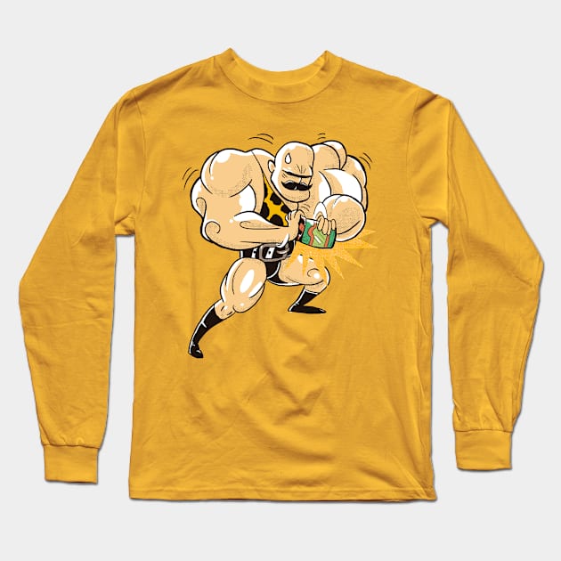 Strong man Long Sleeve T-Shirt by mpruner